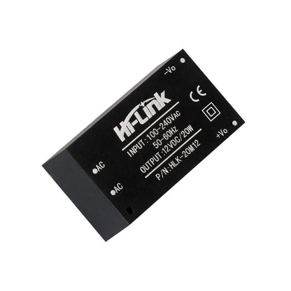 Hi-Link HLK-20M12 AC-DC Power Supply 12V 20W Power Supply AC to DC Converter Switching Power Supply Module Reliable 12V 20W Step-Down Power Supply Module Isolated Switching Power Supply For Industrial Applications - RS5750