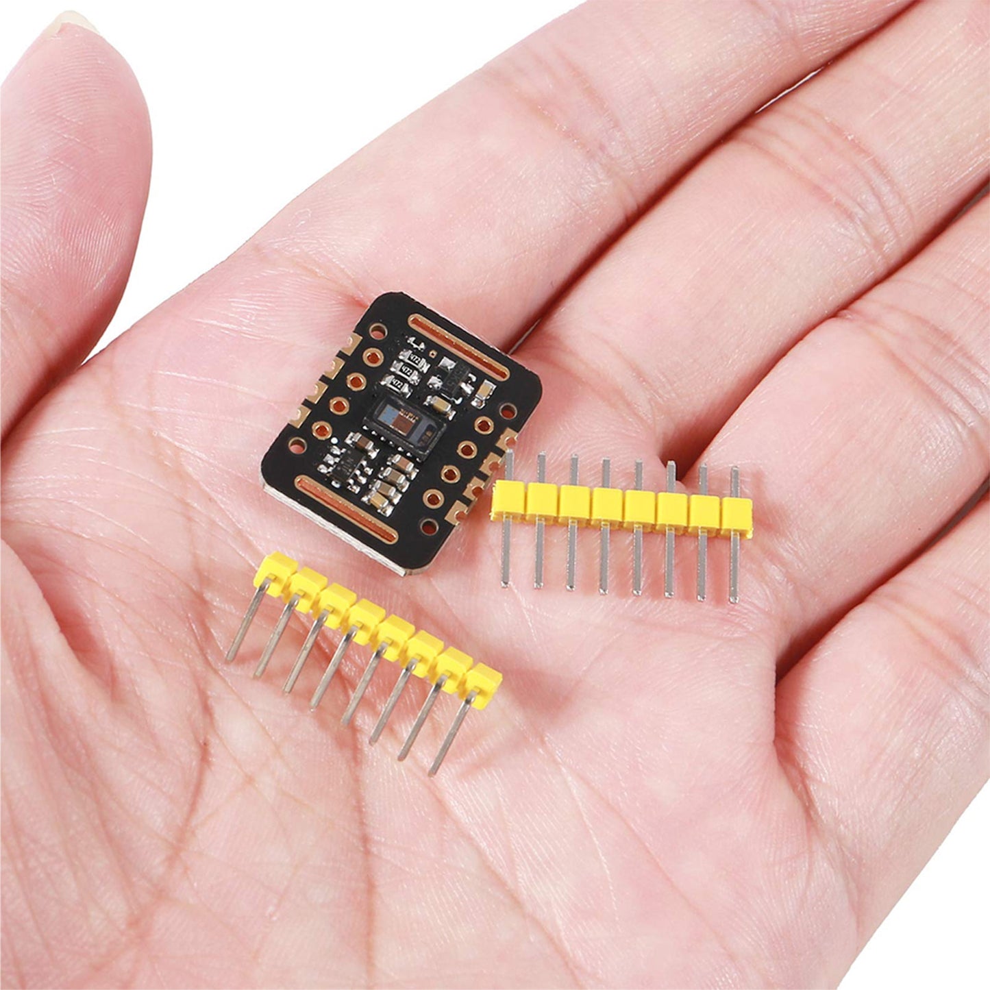 MAX30102 Heart Rate Sensor Pulse Oximeter Module Heart Rate Monitor Module for DIY Projects Wearable Electronics Heart Rate Sensor Medical Device Pulse Oximeter Module - RS3855