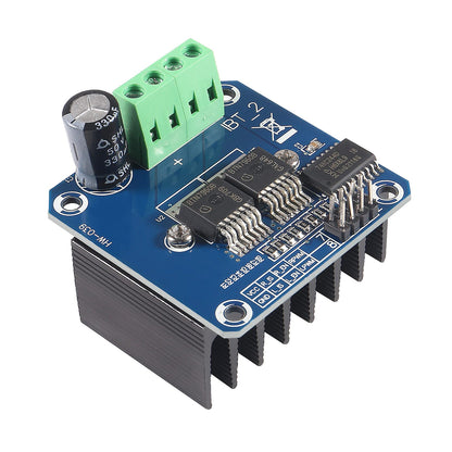 BTS7960 Motor Driver High Power Motor Driver Robot Car Motor Driver Powerful Motor Driver For Line Follower and Obstacle Avoidance Robots High-Performance Motor Driver for Arduino and Raspberry Pi - NA105