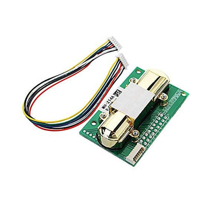 MH-Z14A NDIR CO2 Sensor 0-5000PPM CO2 Sensor Module PWM NDIR Infrared Carbon Dioxide Sensor Serial Port CO2 Sensor Module High-Performance Infrared Carbon Dioxide Pressure Detection Sensor - RS2736