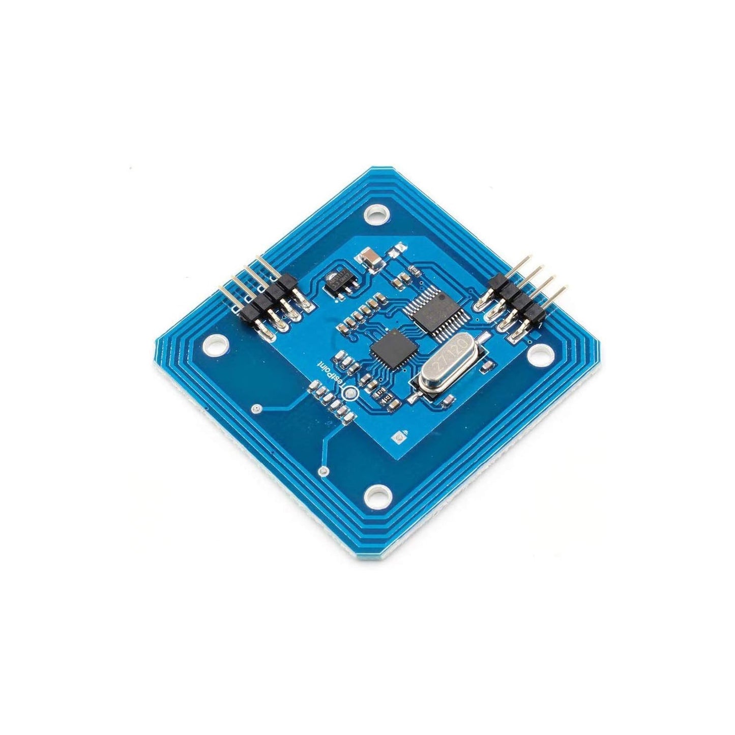 RC522 RFID Reader Module 13.56MHz RFID Card Reader MFRC522 RF Module UART TTL Interface For Arduino NFC RFID Reader Module For Security Systems RC522 RFID Module, Access Control, IoT - NA108