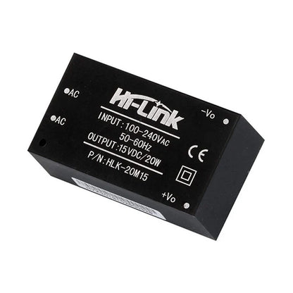 Hi Link HLK-20M15 Power Supply Module 15V 20W AC To DC Power Supply With High Efficiency Affordable Power Supply Module Home Automation Power Supply - RS5748