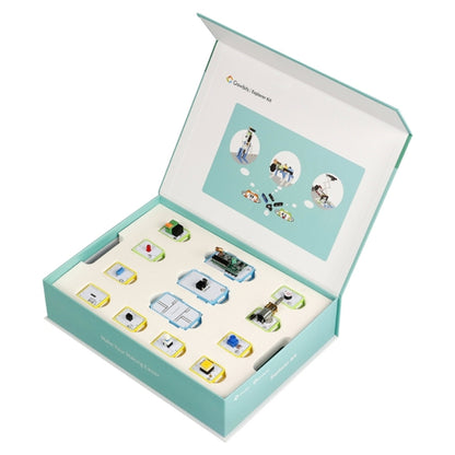 ELECROW-Crowbits-13 Sensors Explorer Kit Lego Compatible Electronics Kit For Children Creative Project Toys With Sensors Educational Coding Kit For Kids Hands-on Learning Toys For Children - RS7202