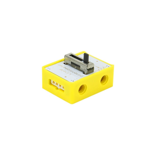 ELECROW-Crowbits-Linear Potentiometer Crowbits Variable Resistor Linear Potentiometer For Controlling LED Brightness For Creating  Sound Effects Generator Linear Potentiometer For Building Voltage Divider Circuit - RS7150