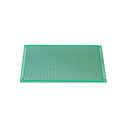 12x8cm Double-Sided PCB Double Side Copper Prototype Universal PCB Prototype Board DIY Soldering Projects with Double-Sided PCB Circuit Development  - RS432