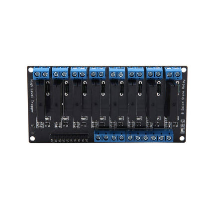 8 Channel Relay Module 5V Solid State Relay Module Board High Level Trigger SSR Module Multi-Channel Relay Module High Power Relay Module For Aduino Uno Duemilanove MEGA2560 MEGA1280 ARM DSP PIC - NA170