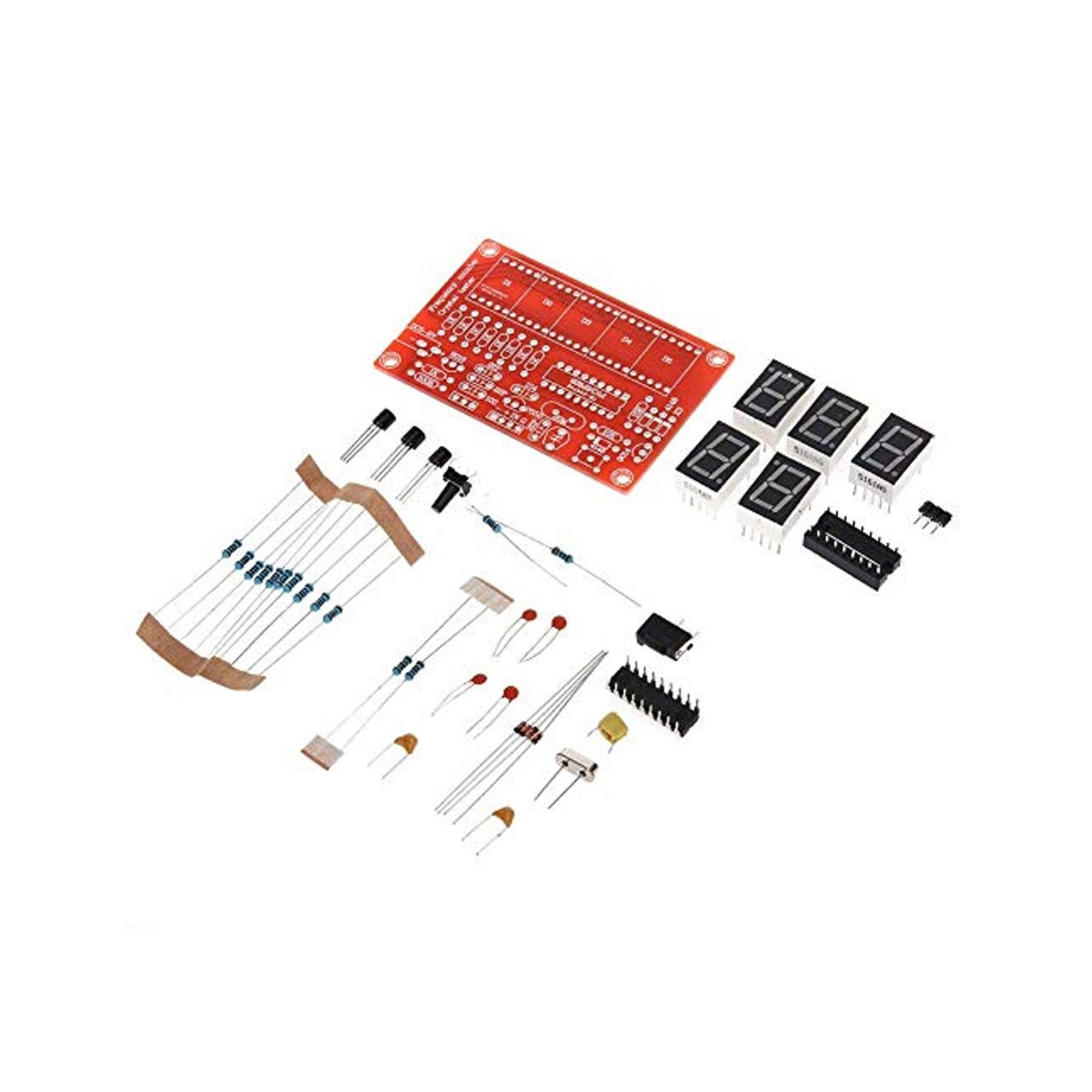 DIY Frequency Meter Kit 1Hz-50mhz Crystal Oscillator Frequency Meter Digital led Meter Tester For led DIY kits led Diode Accessories - RS1770