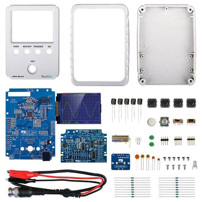 JYE-Tech DSO150 Oscilloscope Kit Digital Oscilloscope DIY Kit Fully Assembled Tech 15001K DSO-Shell (DSO150) Digital Oscilloscope Kit With Housing Case Box- RS2425