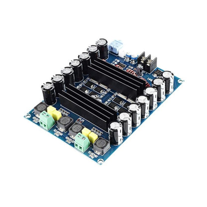 XH-M641 TPA3116D2 Digital Amplifier Board 2-Channel Audio Amplifier Kit 150W x 2 High Power Digital Audio Amplifier Board With 12V/24V Dual Voltage Operation For Car Audio Systems With Boost Board G2-010 - RS2551