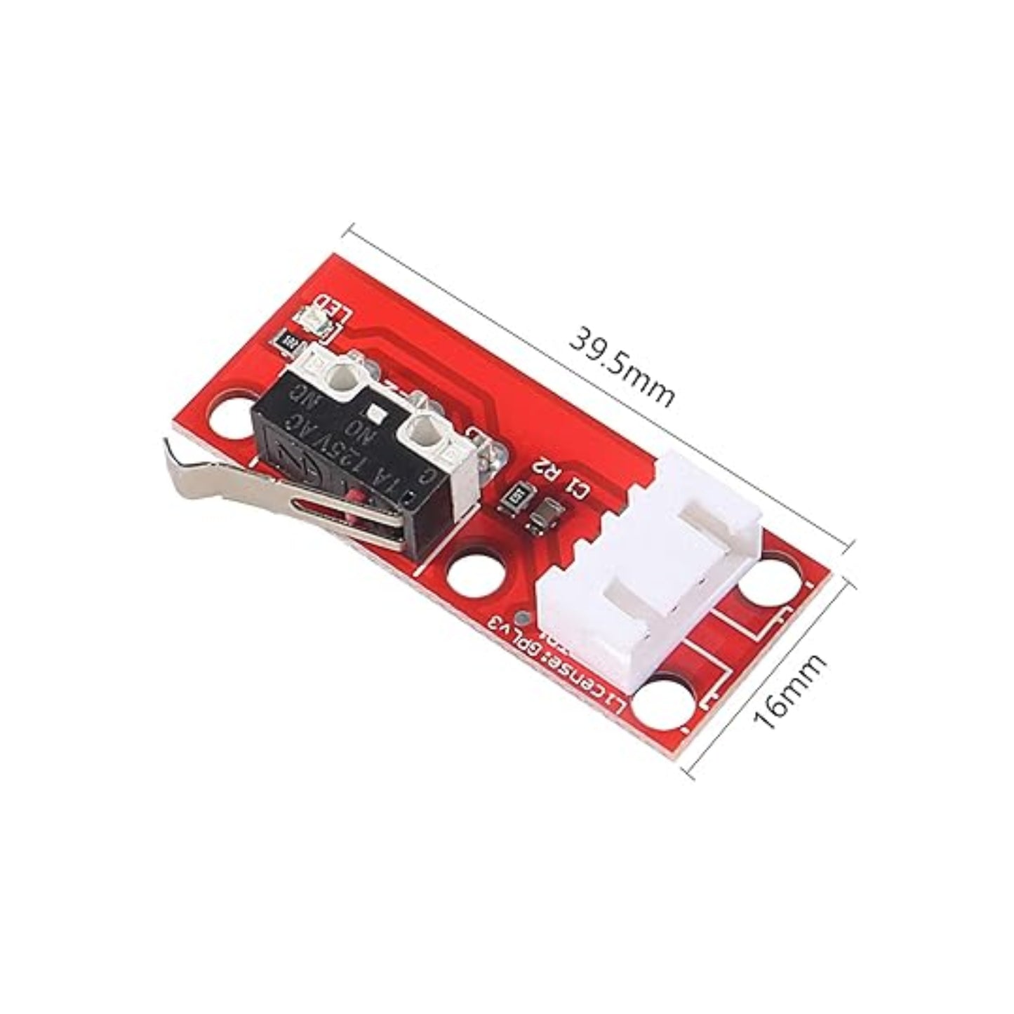 CNC 3D Machine Limit Switch Kit 3D Printer Mechanical Endstop Switch High-Quality 3D Printer Endstop Switch Mechanical Endstop Switch For 3D Printer - RS1451/RS3136