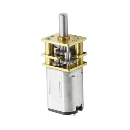 N20-12V 60 RPM Low RPM Motor High Torque Motor Powerful DC Motor With Metal Gears Compact DC Motor For Robotics And Models - RS3770