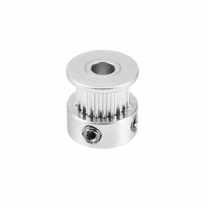 20-Teeth 6.35mm Bore GT2 Timing Pulley Closed Loop Timing Pulley Precision Aluminum Timing Pulley With 20 Teeth and 6.35mm Bore Perfect Fit For 6mm Timing Belts - RS3796