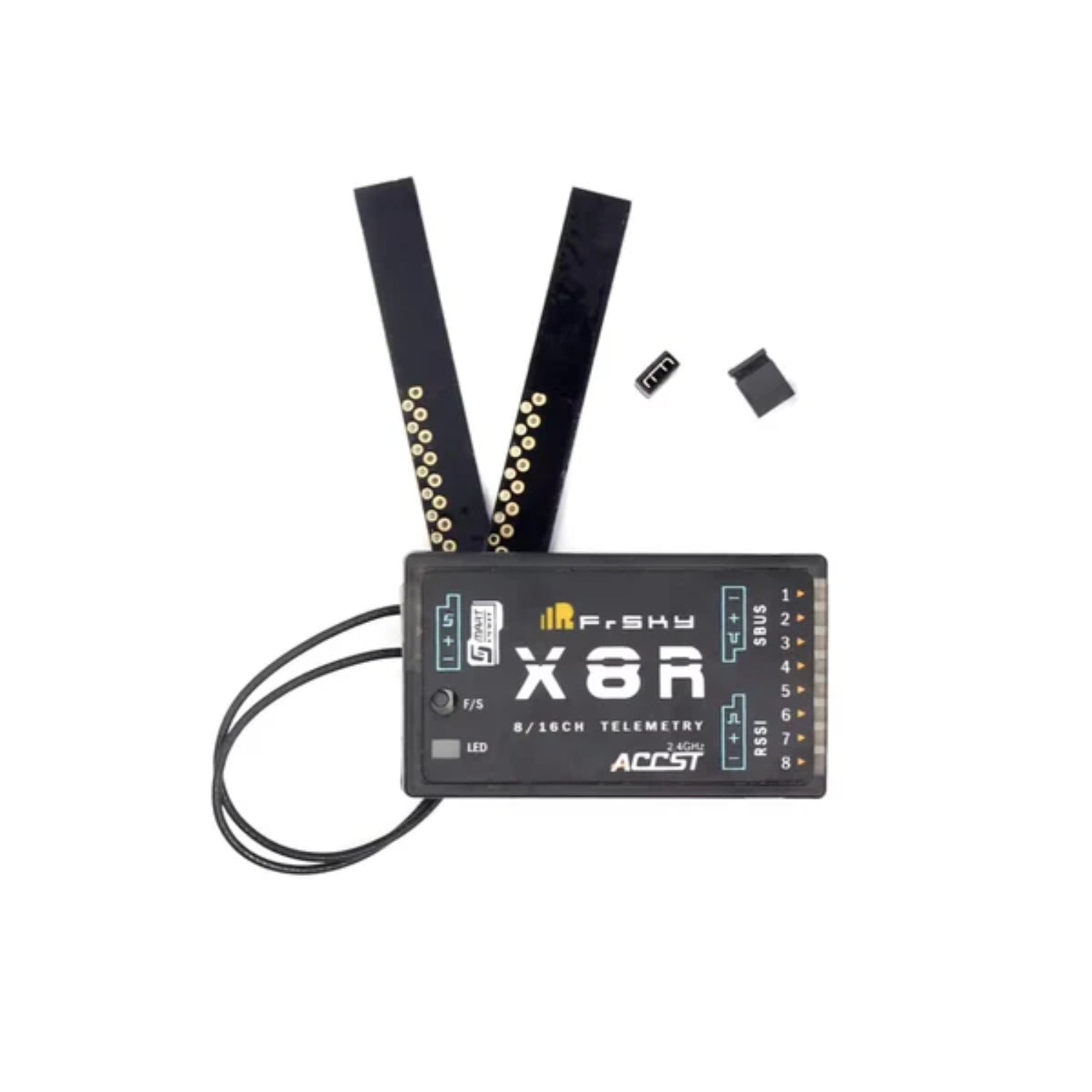 FrSky X8R 8/16 Channel Receiver X8R Full Range Telemetry Receiver High Sensitivity Full Duplex Telemetry Receiver For RC Aircraft and  Drones  - RS3834