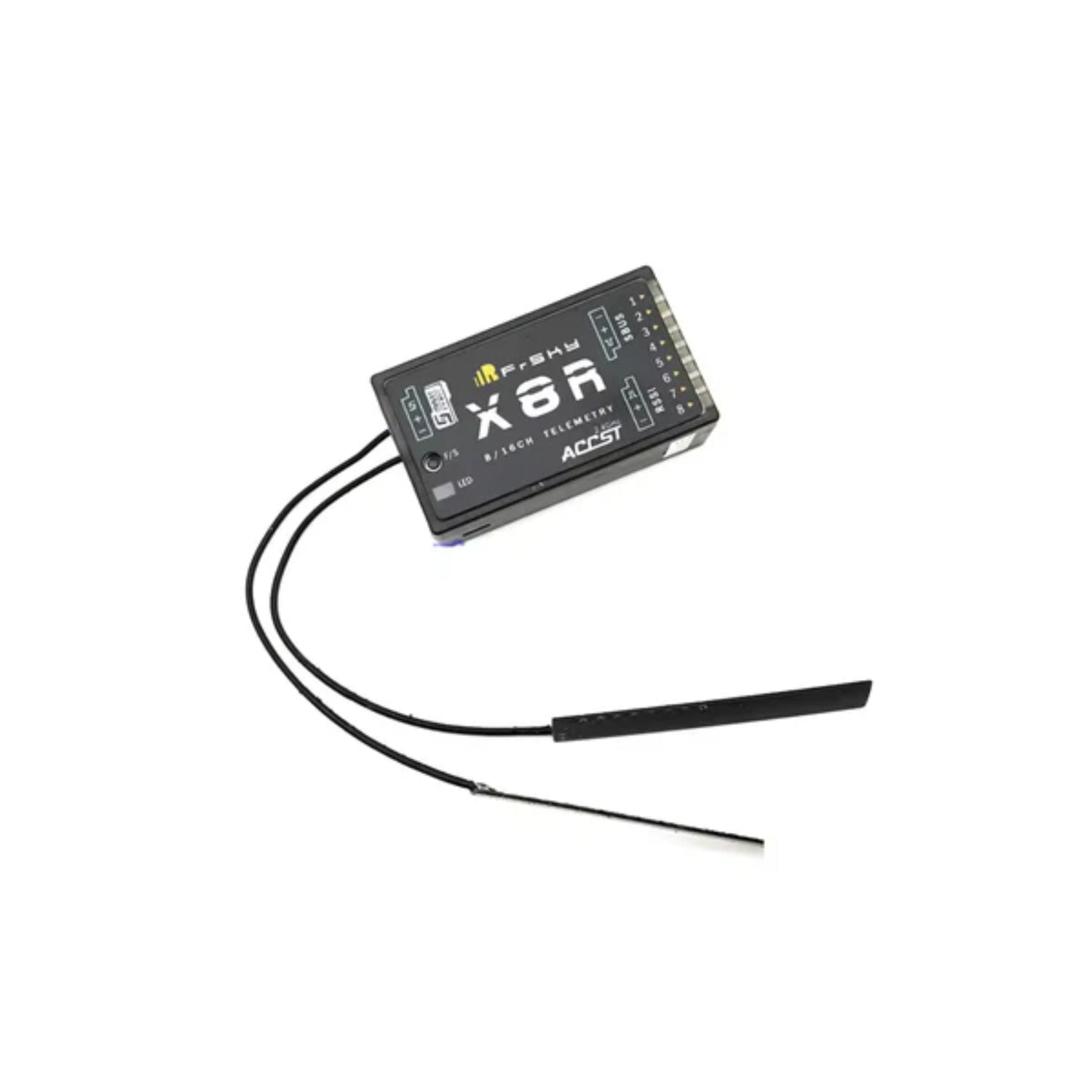 FrSky X8R 8/16 Channel Receiver X8R Full Range Telemetry Receiver High Sensitivity Full Duplex Telemetry Receiver For RC Aircraft and  Drones  - RS3834