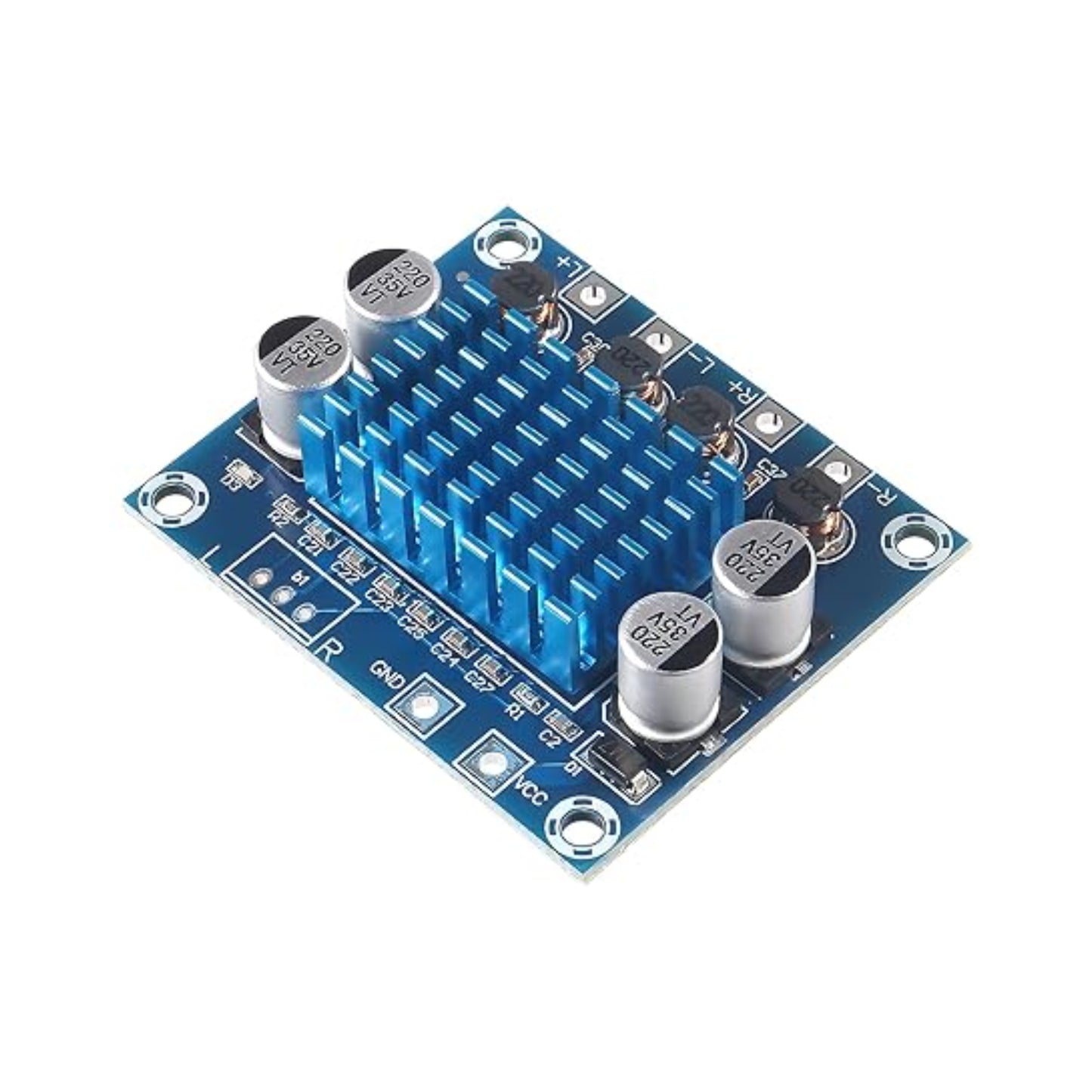 XH-A232 TPA3110 Stereo Audio Amplifier Module High Power Digital Audio Amplifier Board 30W+30W 2.0 Channel Digital Stereo Audio Power Amplifier Board  For Various Applications- RS3959