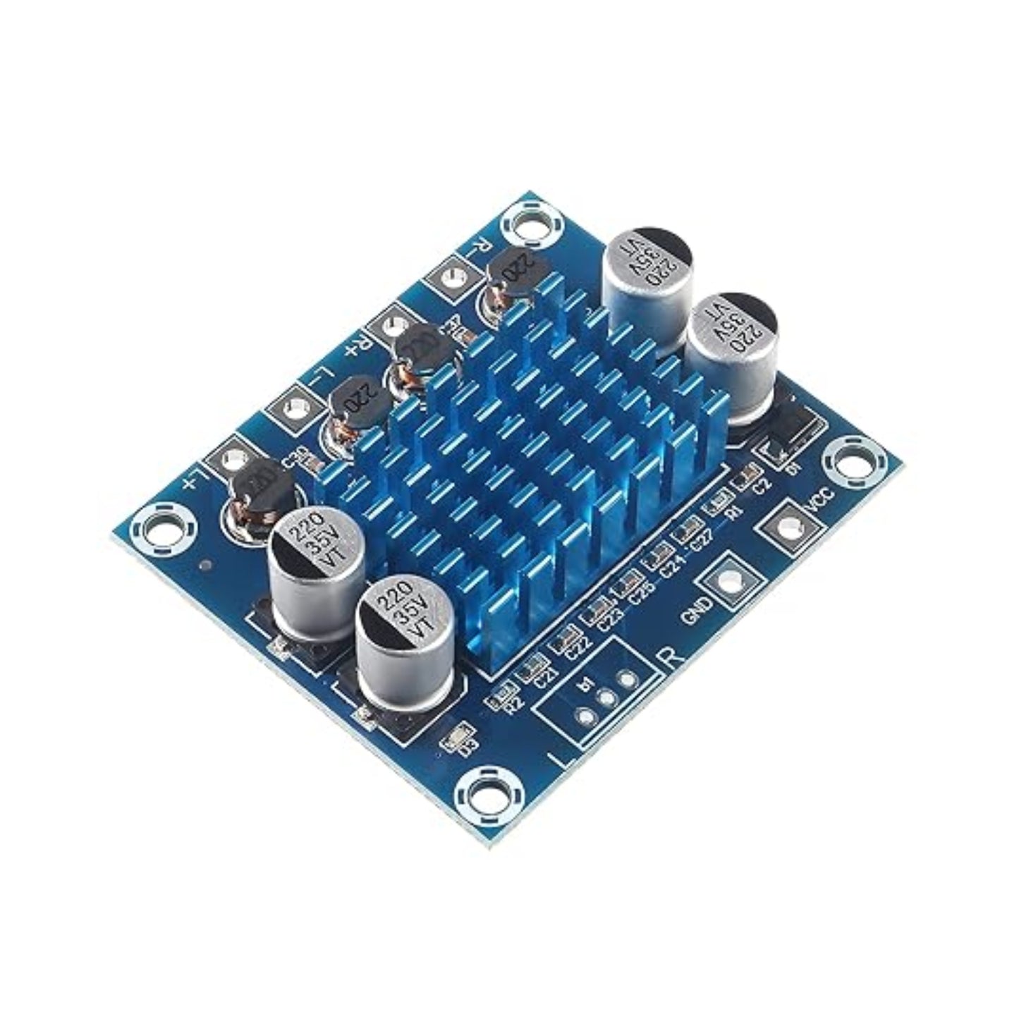 XH-A232 TPA3110 Stereo Audio Amplifier Module High Power Digital Audio Amplifier Board 30W+30W 2.0 Channel Digital Stereo Audio Power Amplifier Board  For Various Applications- RS3959