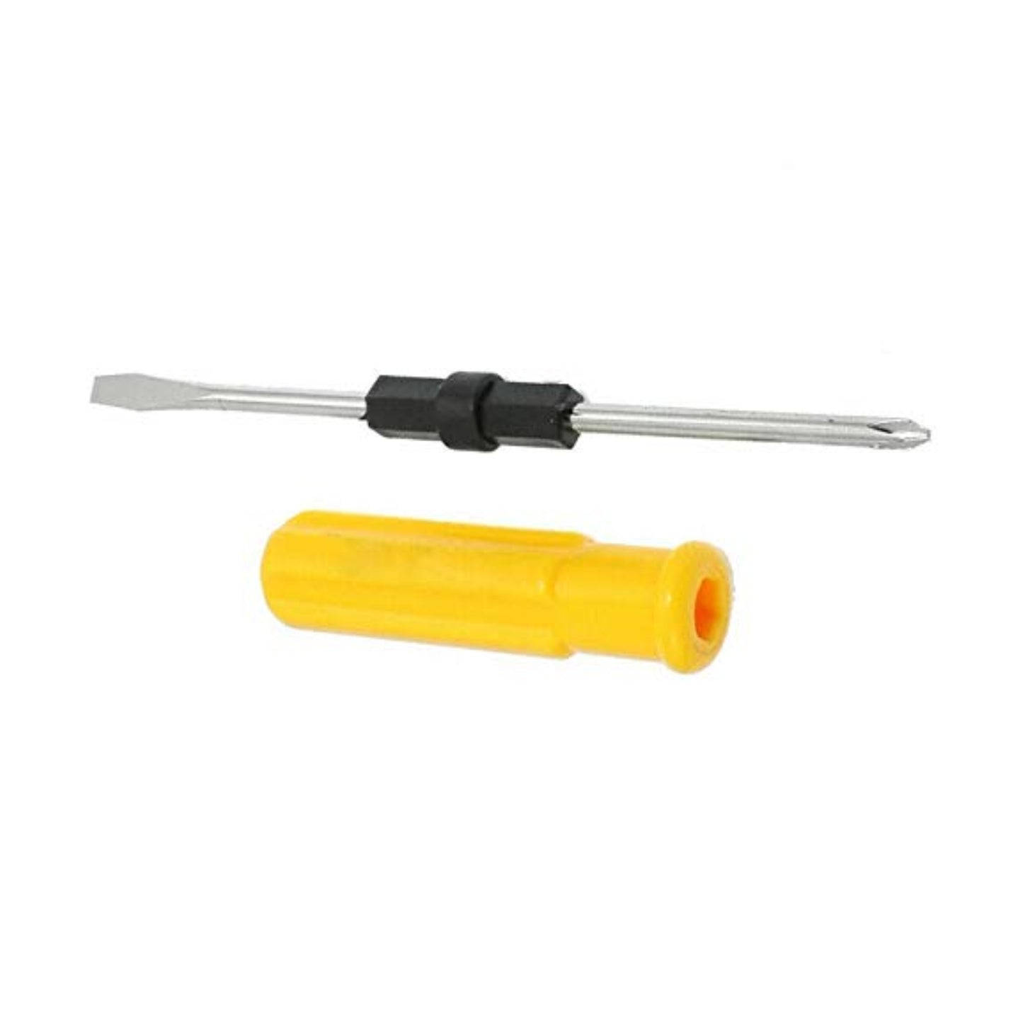 2-in-1 Flat & Philips Head Screwdriver DIY Workbench Tool Multi-Purpose Flat & Philips Head Screwdriver For Workbench Construction and DIY Projects -RS4532