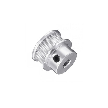 GT2 30 Teeth Timing Pulley 5mm Bore Aluminum Pulley 6mm Belt Width Timing Pulley Synchronous Belt Pulley With Reliable Motion Low Noise Perfect For 3D Printers and CNC Machines - RS4702