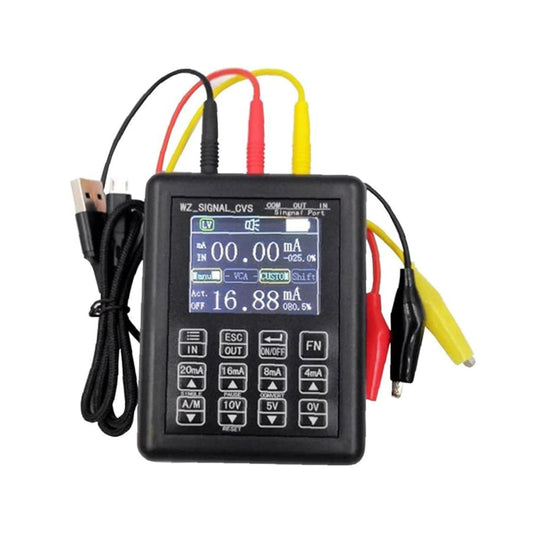 4-20mA Signal Generator Multifunction Calibrator Economy Signal Generator Handheld Signal Generator 24V Current and Voltage Transmitter Calibrator With 0-10V Signal Source For Field Testing and Calibration - RS5121