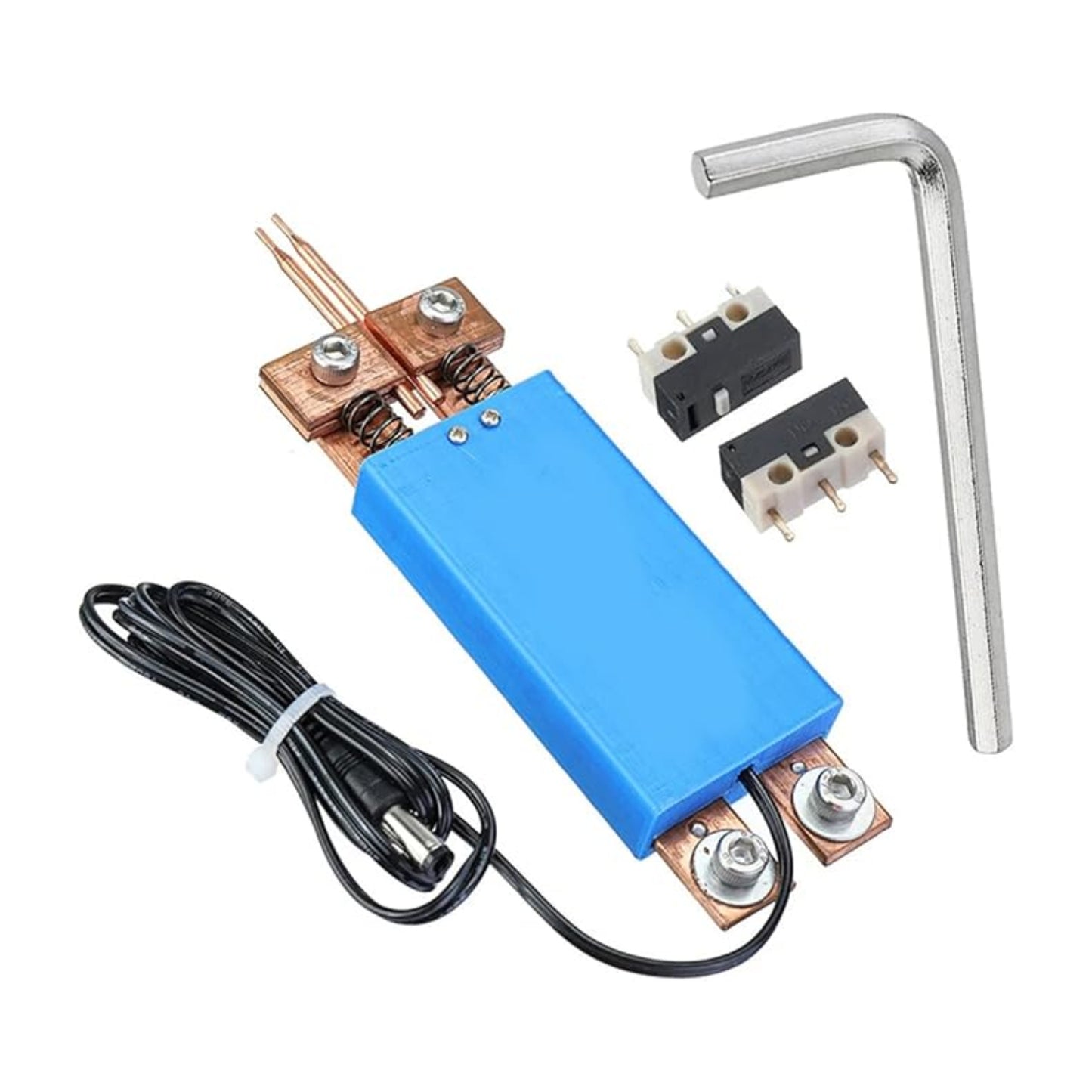 Automatic Trigger Spot Welding Pen Handheld Spot Welder 18650 Battery-Powered One-Piece Welding Pen Spot Welding Machine One-Hand Operation Spot Welder Compact and Portable Spot Welding Tool For DIY Projects - RS5135