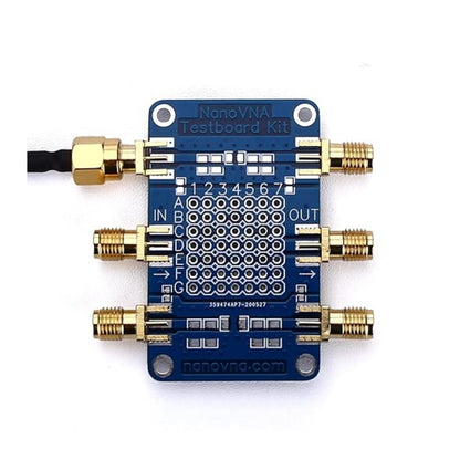 Nanovna Testboard Kit Vector Network Analyzer Testboard Demo Board For RF Measurement Impedance Matching and Antenna Analysis - RS5156