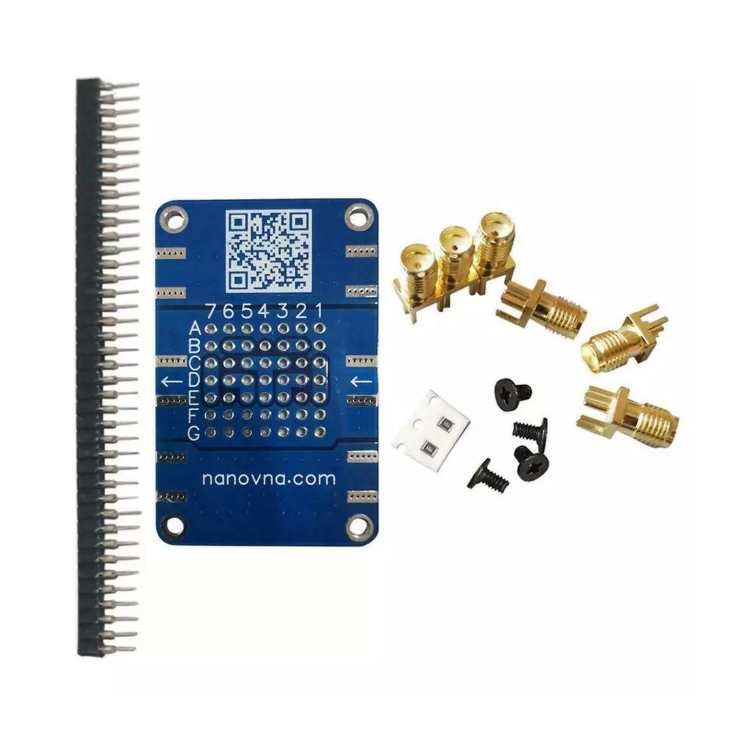 Nanovna Testboard Kit Vector Network Analyzer Testboard Demo Board For RF Measurement Impedance Matching and Antenna Analysis - RS5156