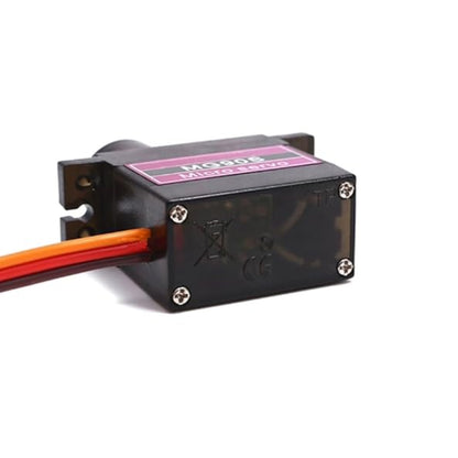 MG90S Servo Motor Terminated 180° Rotation Servo With 3 Pin 2.54mm Pitch Female RMC Connector And Wire Length 1m - Half Metal Half Plastic - RS5573