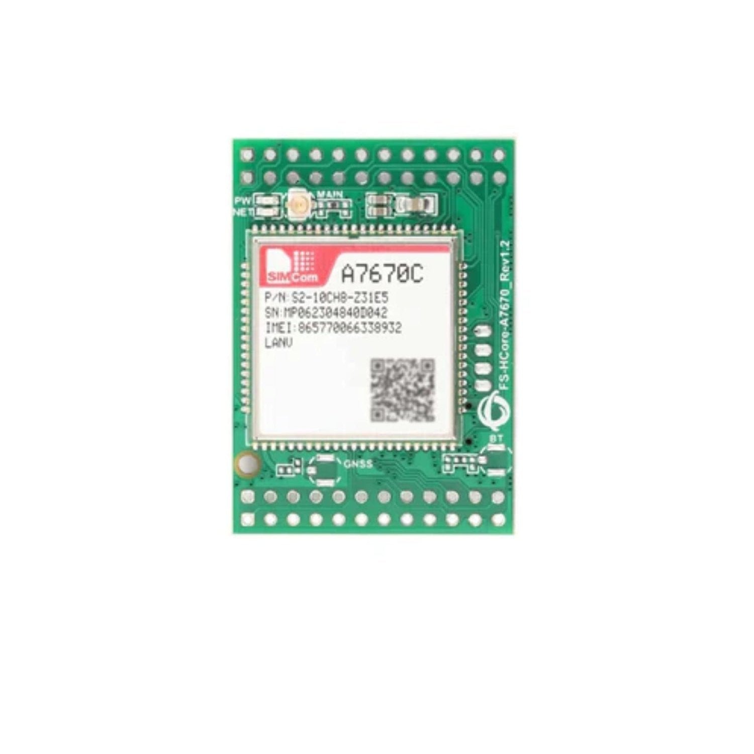 SIM A7670C 4G LTE Cat.1 Module With Built-in Antenna – REES52