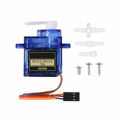 REES52-SG-90 Servo Motor 9G Mini Servo Motor High Torque 180 Degree Servo Motor Compact Servo Motor For Robotics and RC Projects - RS5607