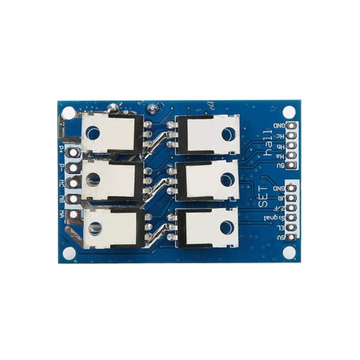 12V-36V Brushless Motor Controller High Power Brushless Motor Driver Board 500W Motor Driver Board For 3-Phase Brushless Sensorless Motor - Blue - RS5722