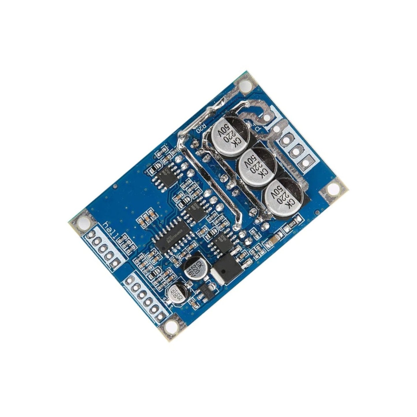 12V-36V Brushless Motor Controller High Power Brushless Motor Driver Board 500W Motor Driver Board For 3-Phase Brushless Sensorless Motor - Blue - RS5722