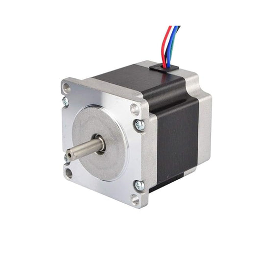 Nema 23 Stepper Motor 10Kg-cm Nema 23 Stepper Motor 4-Wire Bipolar Stepper Motor 10Kg-cm Torque Stepper Motor With 5mm D Shaft For Robotics and 3D Printing Applications - RS5959