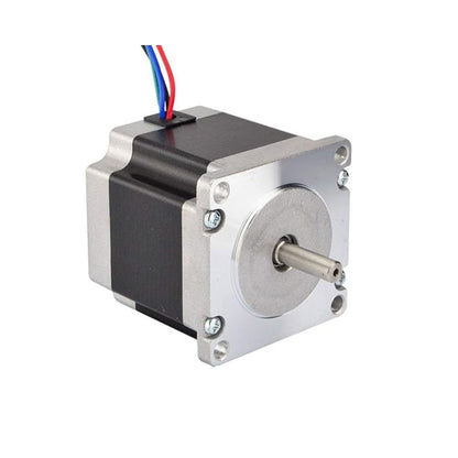 Nema 23 Stepper Motor 10Kg-cm Nema 23 Stepper Motor 4-Wire Bipolar Stepper Motor 10Kg-cm Torque Stepper Motor With 5mm D Shaft For Robotics and 3D Printing Applications - RS5959