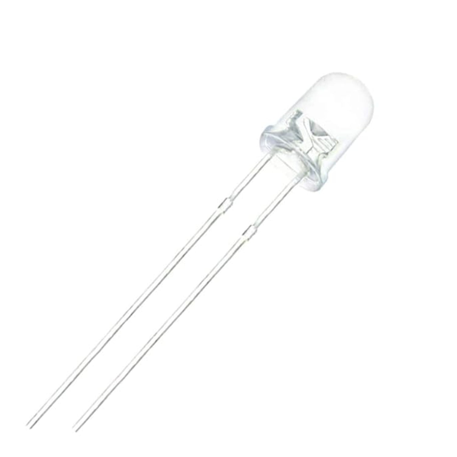2 Pin 7-Colour LED Transparent 5mm Water Clear RGB LED – REES52