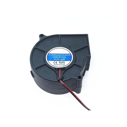 7530 24V DC Blower Fan Powerful DC Cooling Fan With Superior Airflow And Low Noise Levels For Heavy Duty Machinery And Equipment - RS6602