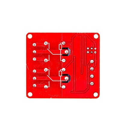 2 Channel Relay Module 12V Relay Module High and Low Level Trigger Relay Module Dual Channel Optocoupler Isolated Relay Module For Automation - RS6703