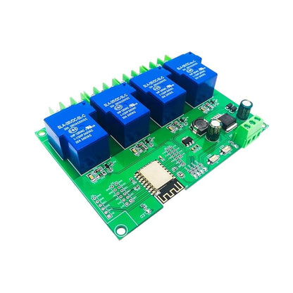 ESP8266 DC7-28/5V 30A WiFi Relay Module Wireless Remote Control 4-Channel Relay Module ESP-12F Development Board With High-Power WiFi Relay Module For Industrial Applications - RS6916