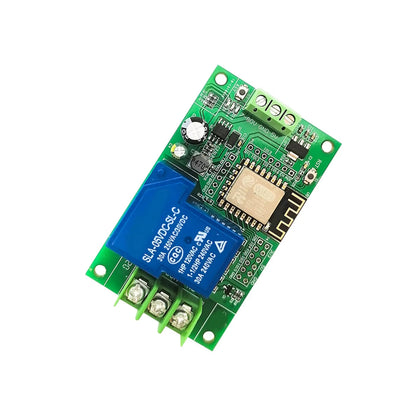 ESP8266 DC7-80V/5V WiFi Relay Module Wireless Remote Control Relay Module Power Supply Single Channel High Power 30A Relay With ESP-12F For Home Automation and Industrial Applications - RS6935