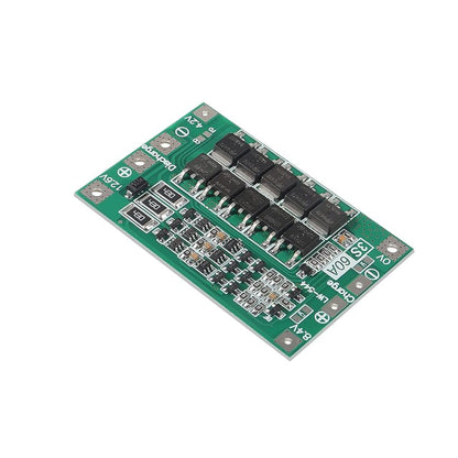 3S 60A Li-ion BMS Board 18650 Battery Charger Protection Circuit 3S 60A BMS For Li-ion Batteries Three-Cell Li-ion Battery Protection Module - Standard Version - RS7005