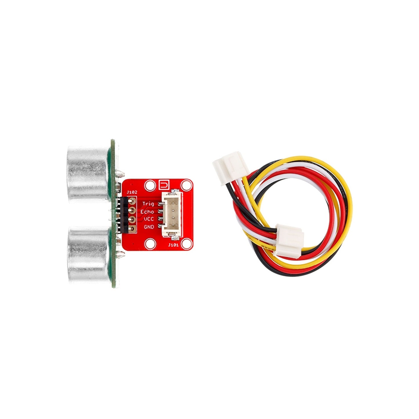 ELECROW Crowtail - Ultrasonic Sensor Module Ultrasonic Ranging Sensor: Perfect for Robotics and Obstacle Avoidance - RS7037