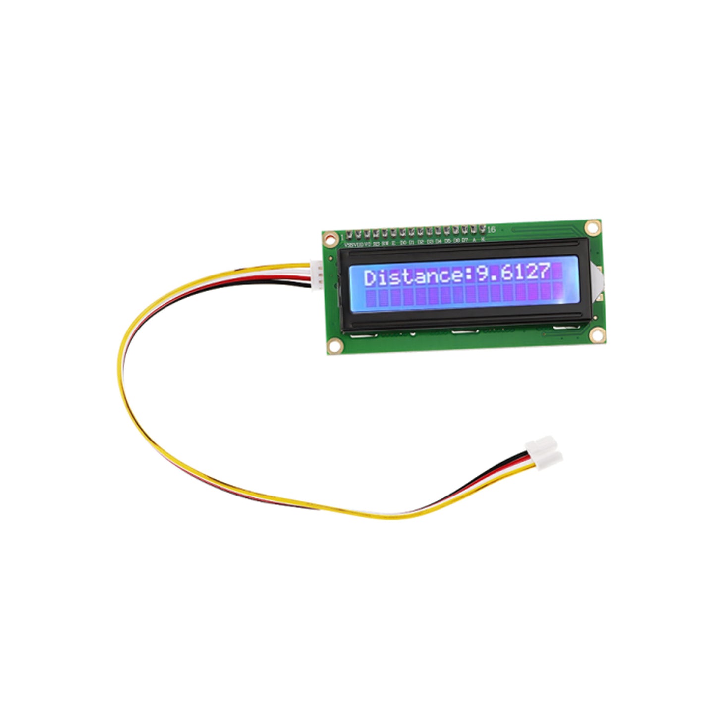 ELECROW Crowtail - I2C LCD Display Module 16x2 I2C LCD Display For Raspberry Pi I2C LCD Module For Microcontrollers Crowtail LCD Module With Backlight - RS7050