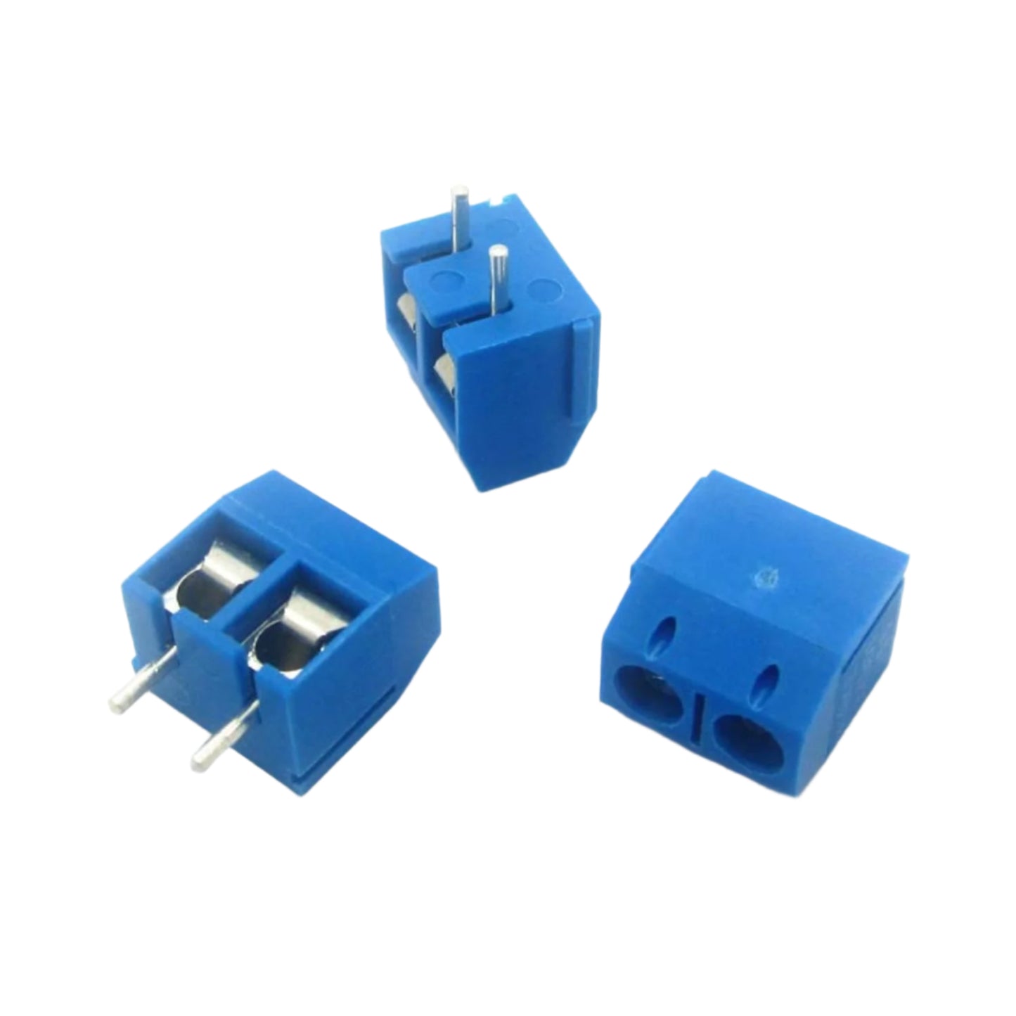 KF301 2 Pin Terminal Block 5.08mm Pitch Terminal Block Plug-in Screw Terminal Block Connector For PCB Easy to Install 5.08mm Pitch Terminal Block- RS3204