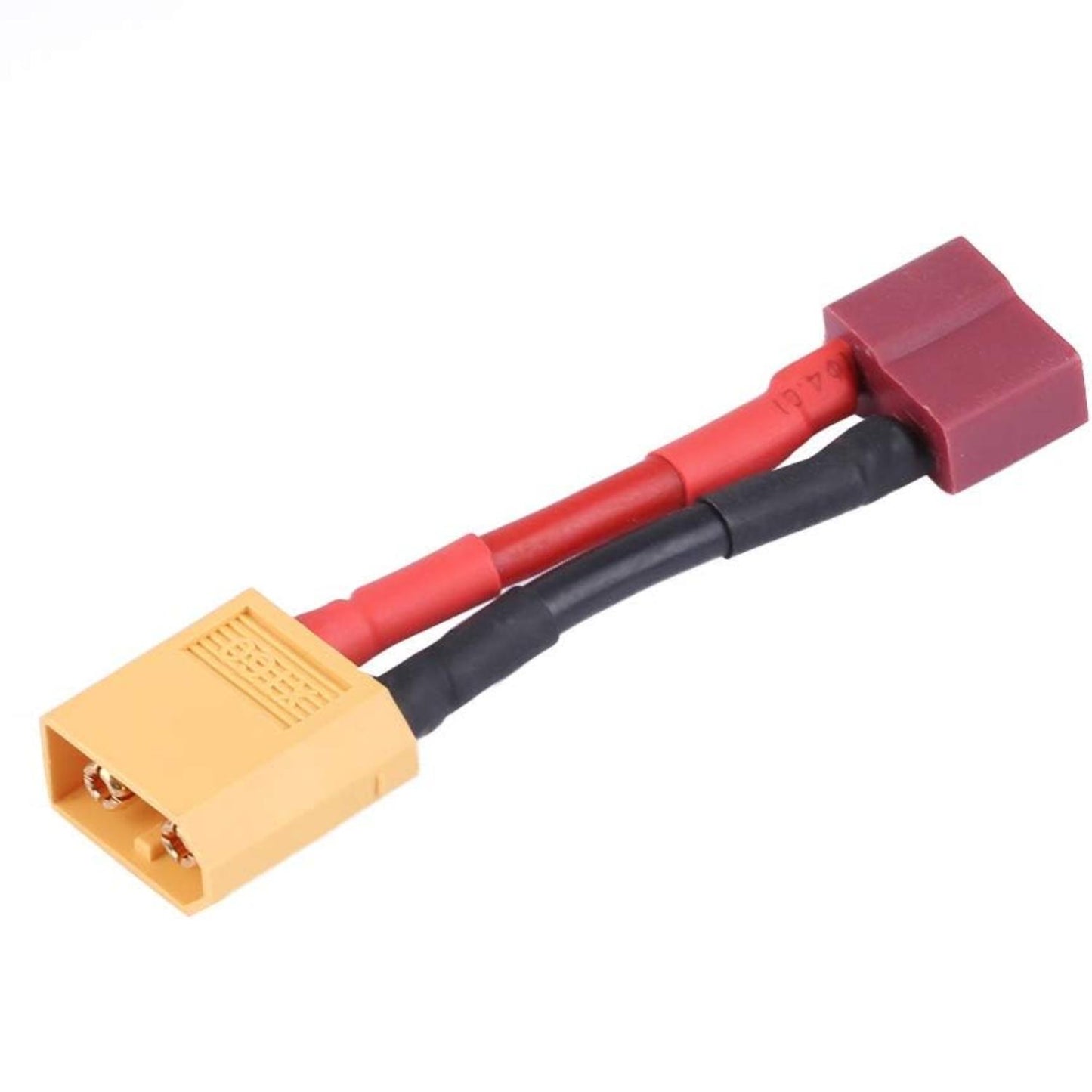 XT60 Male to Female T-PLUG Connector XT60 to T Plug Connector Easy Connect XT60 Male to T Plug Female Battery Connector  XT60 Male Adapter Cable Wire for RC Battery ESC Charger - RS3499