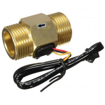 1 Inch Brass Water Flow Sensor SEN-HZG1WA - RS5494 - REES52