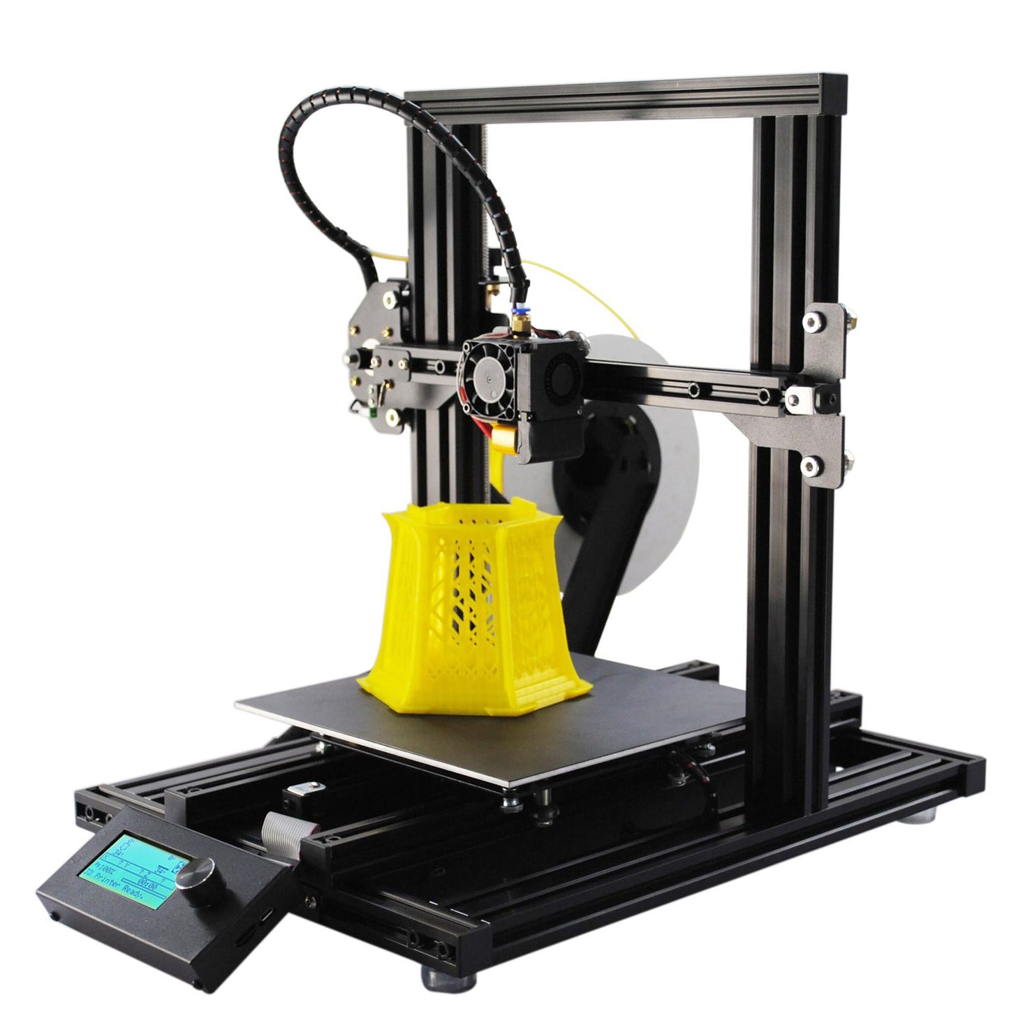 MA10 Mini FDM 3D Printer Mini 3D Printer For Beginners and Kids, Removable Magnetic Build Sheet, Power Supply Protection, Quick and Simple Setup, Printing Size 200x200x200mm - RS7097