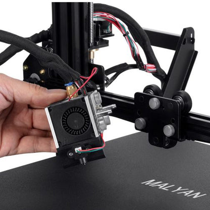 MA10 Mini FDM 3D Printer Mini 3D Printer For Beginners and Kids, Removable Magnetic Build Sheet, Power Supply Protection, Quick and Simple Setup, Printing Size 200x200x200mm - RS7097