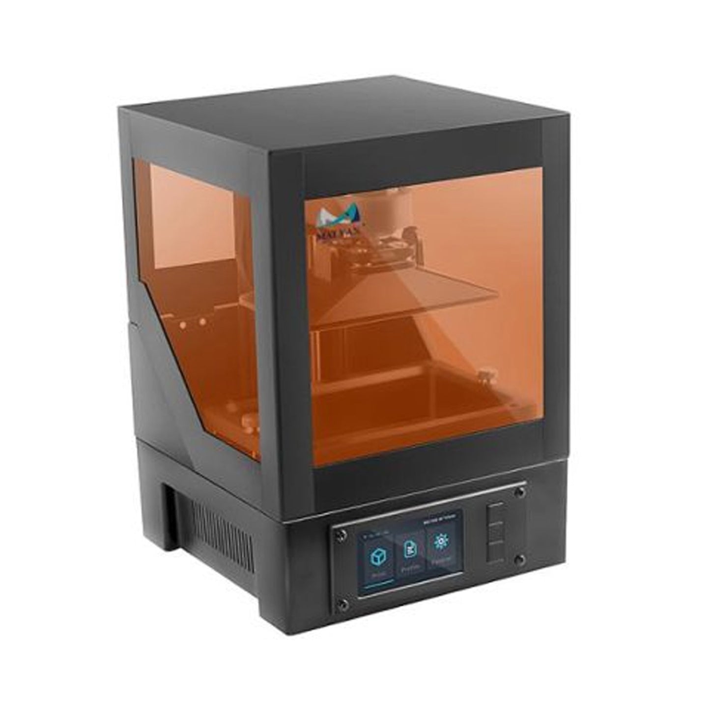 S100 SLA 3D Printer Mini SLA LCD 3D Printer Mini SLA 3D Printer Mini 3D Printer Build Area 118x65x110mm, High-resolution 3D Printer, Auto Leveling, Wi-Fi Web UI, 2K LCD Curing Screen - RS7098