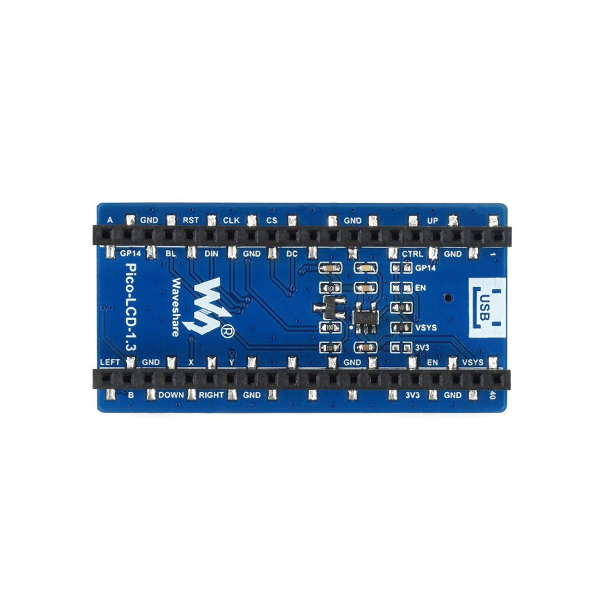 Waveshare 1.3inch LCD Display Module For Raspberry Pi Pico Display – REES52