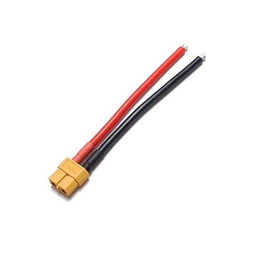 SafeConnect XT60 Male Connector With 14AWG Silicon Wire 10cm XT60 Male Connector For Battery Charging High-Quality XT60 Male Connector For RC Applications- RS3292