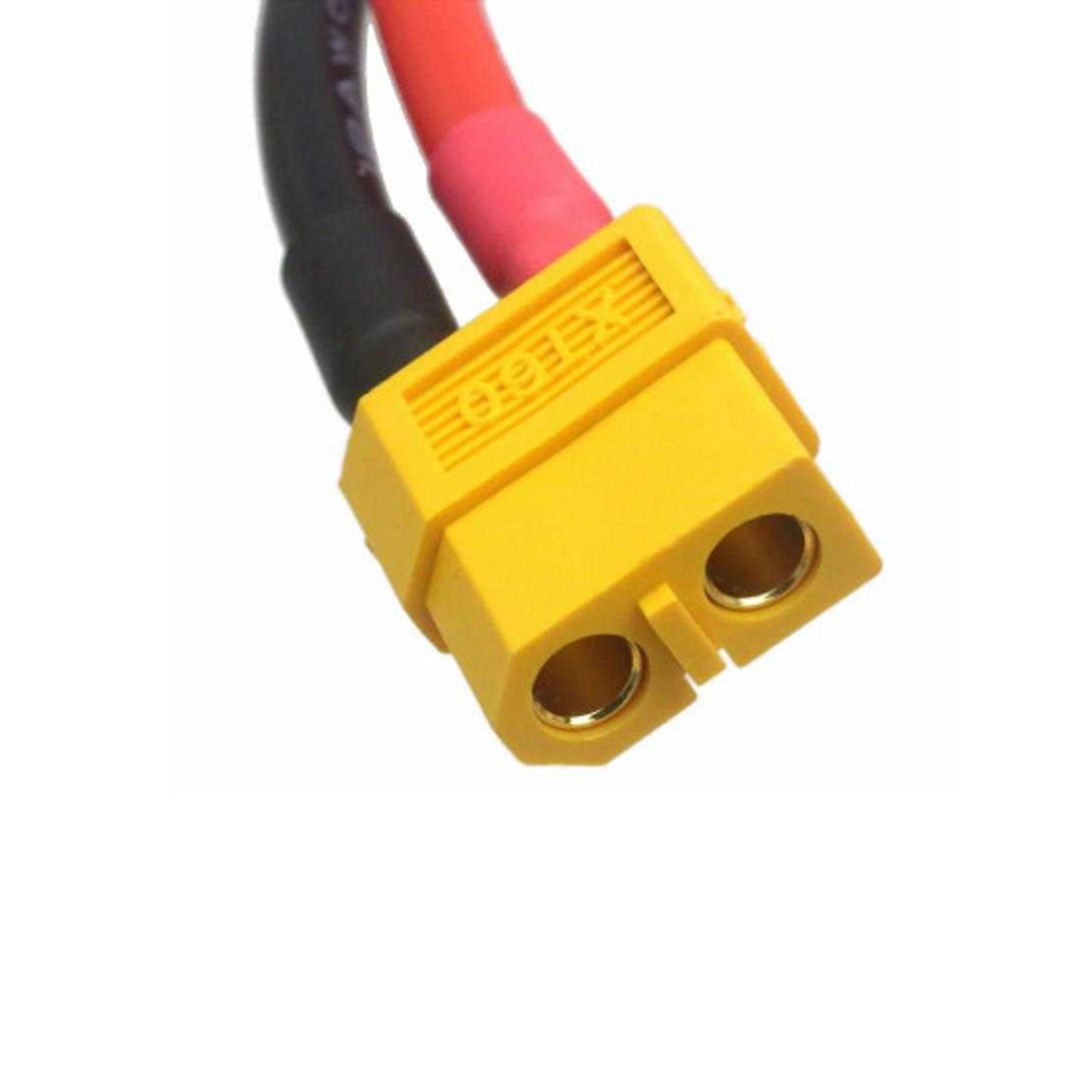 SafeConnect XT60 Male Connector With 14AWG Silicon Wire 10cm XT60 Male Connector For Battery Charging High-Quality XT60 Male Connector For RC Applications- RS3292